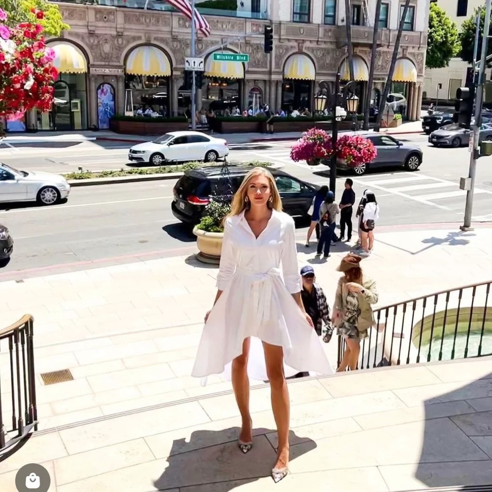White dress
